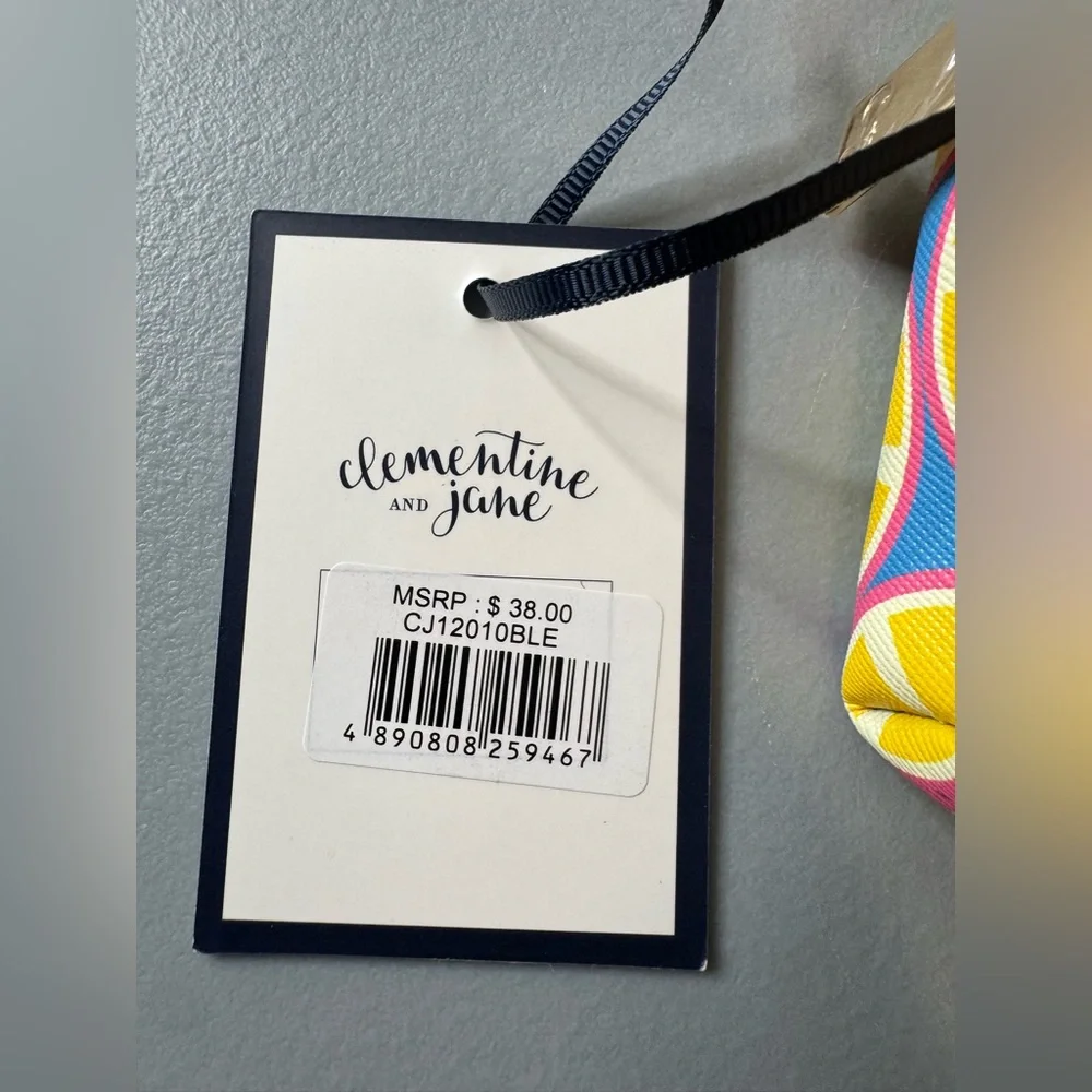 Clementine & Jane Yellow Citrus lemon dome Cosmetic Bag - Picture 2 of 4